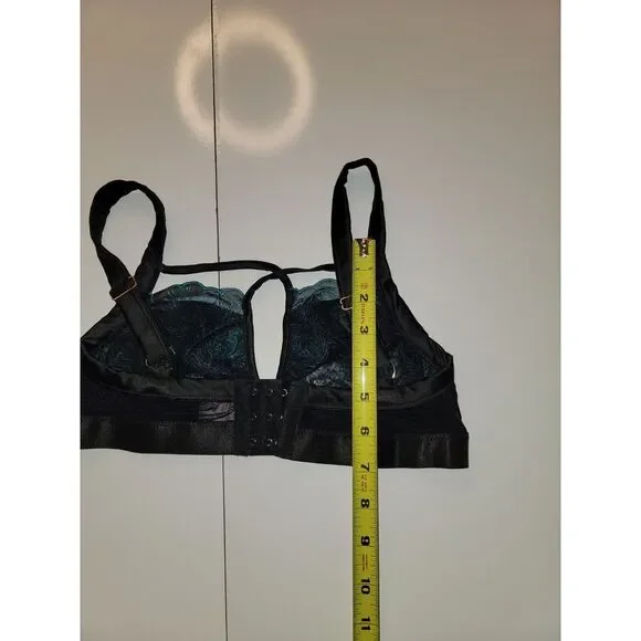 Empress‎ Mimi London Green And Black Size XS Bralette - Picture 5 of 6